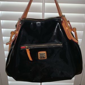 Dooney and Bourke patent leather handbag